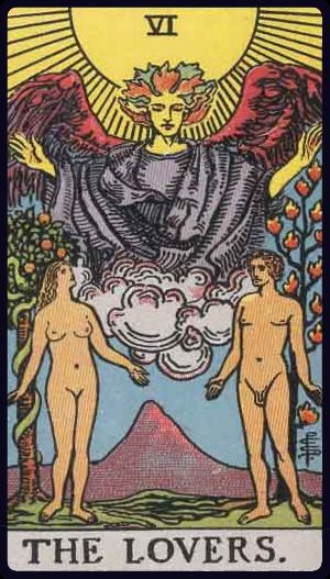 Tarotkarte Die Liebenden